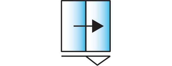 image of a 2 pane configuration for smarts visofold