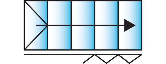 image of a 5 pane configuration for smarts visofold
