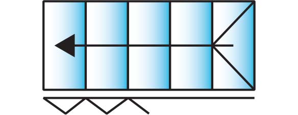 image of a 5 pane configuration for smarts visofold