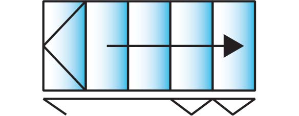 image of a 5 pane configuration for smarts visofold