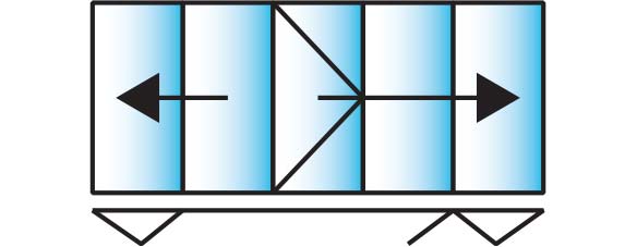image of a 5 pane configuration for smarts visofold