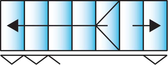 image of a 7 pane configuration for smarts visofold