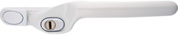 crank handle dark white cutout